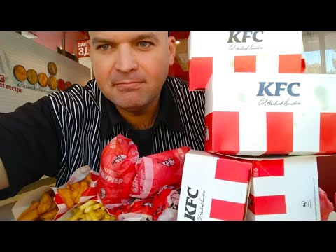 Видео: МУКБАНГ KFC / ОБЖОР КФС