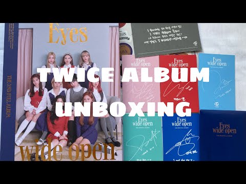 Видео: unboxing TWICE: Eyes wide open 🪷 / распаковка альбома твайс 🪷 / soheeme