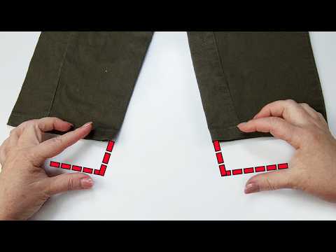 Видео: ✅3 самых хитрых трюка: как легко удлинить джинсы