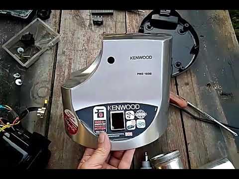 Видео: Електромясорубка Kenwood - ремонт
