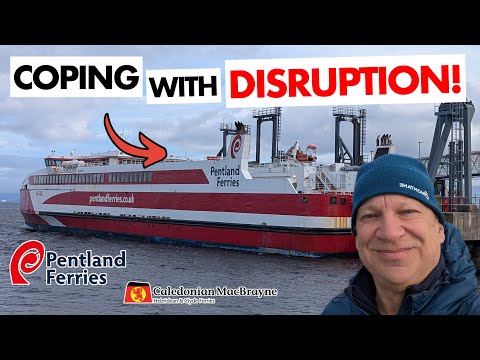 Видео: Штормы, задержки и поломки! В этом шотландском паромном путешествии было ВСЁ!