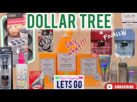 Видео: Dollar Tree Shop With Me: Путешествие по магазинам и походам 🛍