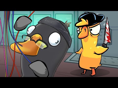 Видео: АМОНГУСЬ! ПРЕДАТЕЛЬСТВО НАСТИГНЕТ СО СПИНЫ! - Goose Goose Duck!