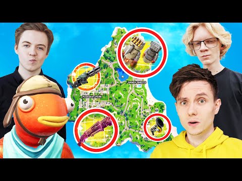 Видео: 4 УГЛА ЧЕЛЛЕНДЖ (Fortnite Super)