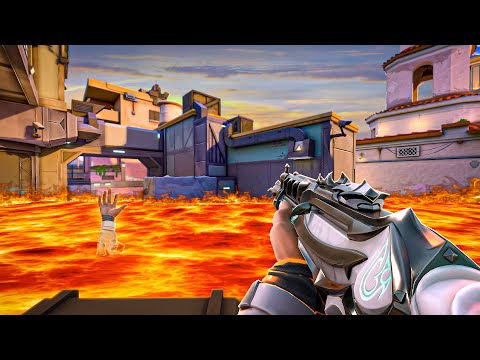 Видео: VALORANT, НО ПОЛ — ЭТО ЛАВА... (ЭТО БЕЗУМИЕ)