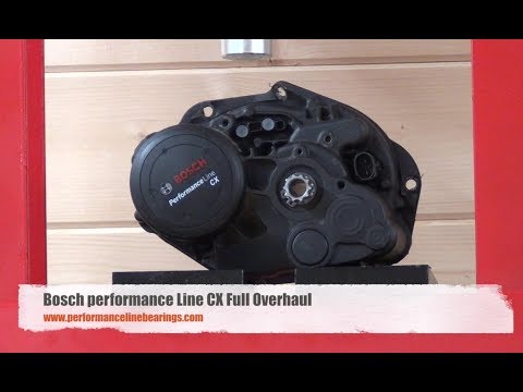 Видео: Bosch Performance Line CX, сильный шум двигателя, заменены все подшипники!
