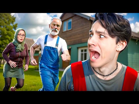 Видео: СБЕЖАЛ ОТ ЗЛОЙ БАБУШКИ С ДЕДУШКОЙ ИЗ ДЕРЕВНЕ!😱ПРОШЕЛ ПОБЕГ ПАЦАНА 2 на ВСЕ КОНЦОВКИ!😎