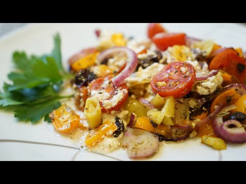 Видео: Овощи Запеченные с Брынзой | Рецепт Овощного Рагу