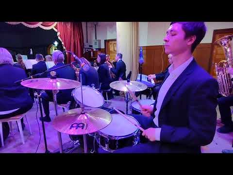 Видео: Белые розы - drumm cam orchestra