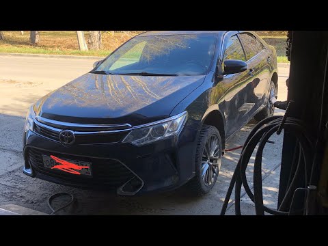 Видео: Сезонная смена шин на Toyota Camry XV55