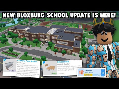 Видео: НОВОЕ ОБНОВЛЕНИЕ ШКОЛЫ БЛОКСБЕРГА НАКОНЕЦ-ТО ЗДЕСЬ! НОВАЯ РАБОТА, ЗАНЯТИЯ, ВЫСОКАЯ ЗАРАБОТНАЯ ПЛА...