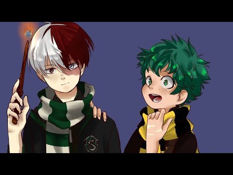 Видео: HOGWARTS AU...★комикс★Моя Геройская Академия. ★ MHA/My Hero Academia comics(dub)