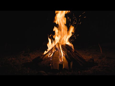 Видео: АСМР 10 часов усыпляющего костра, горящих дров, стрекотания сверчков, белого шума