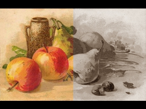 Видео: Paint.net. Урок 2 - Как сделать рисунок или фото чёрно-белым