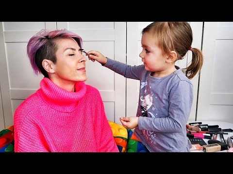 Видео: Детето ме гримира/My kid does my makeup. Vol 2: Алекс