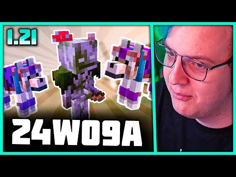 Видео: Пятёрка смотрит Снапшот 24w09a Майнкрафт 1.21 😍 Цветная Волчья Броня (Нарезка стрима 5opka)