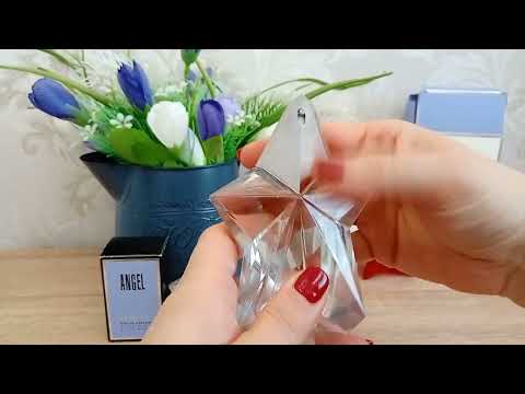 Видео: #fragrance Мой нежный ангел прилетел ко мне с хлопьями  снега.. Angel eau de toilette от Mugler...