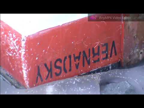 Видео: Антарктический сезон 20011, ст. Академик Вернадский, Установка Мобильного метео комплекса Тропосфера
