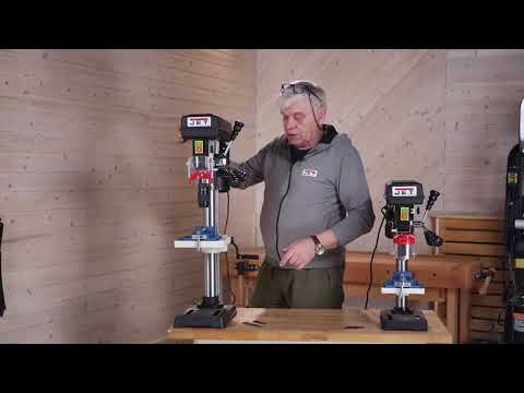 Видео: Настільний свердлильний верстат Jet JDP-10M