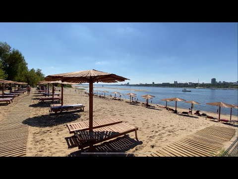 Видео: Пляжный отдых в Волгограде. Обзор платных и бесплатных пляжей. Яхты, катание на досках.