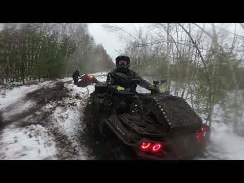 Видео: Скованные во льдах!!!!  BRP XMR1000r VISKO4lock