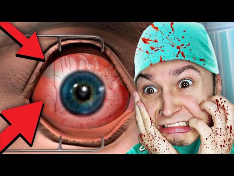 Видео: ТЫ НЕ СМОЖЕШЬ ДОСМОТРЕТЬ ЭТО ДО КОНЦА!! (Laser Eye Surgery Game)