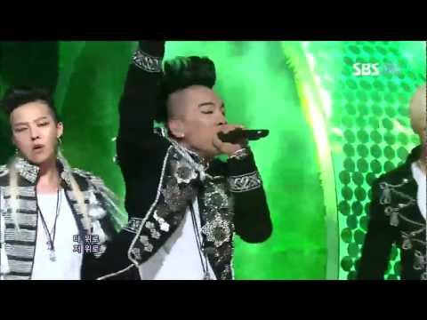 Видео: BIG BANG [FANTASTIC BABY] @SBS Inkigayo Популярная песня 20120429