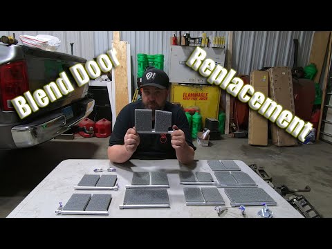 Видео: Замена двери Dodge Ram 2500 Blend (ПОДРОБНО)