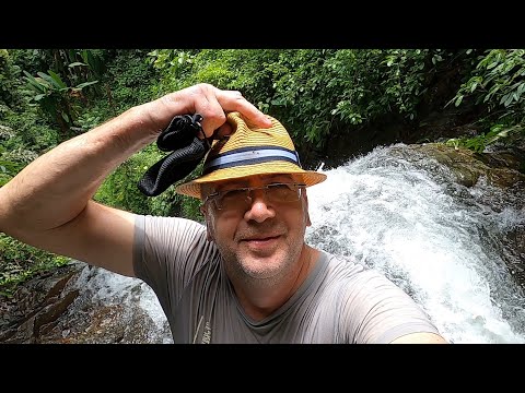 Видео: Ko Chang Водопад Kai Bei Вид снизу и сверху