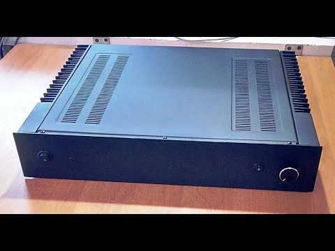 Видео: УНЧ ОМ2.7 с гибридным БП и микрофонным усилителем 2/2