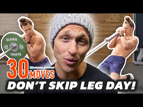 Видео: 30 приемов для нижней части тела, связанных с минами