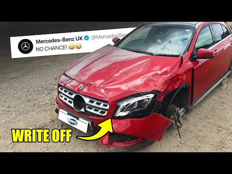 Видео: Ремонт разбитого Mercedes-Benz менее чем за 20 минут
