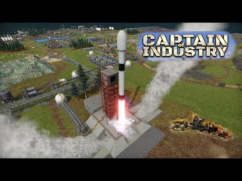 Видео: Captain of Industry   "Высадка на берег" № 1