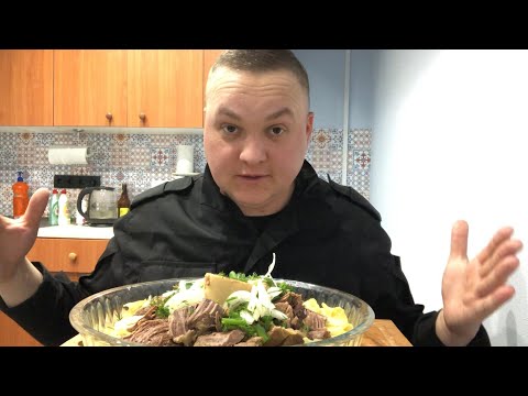 Видео: Бешбармак МУКБАНГ MUKBANG