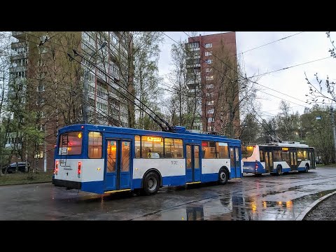 Видео: Троллейбус, маршрут №6 ВМЗ-5298-020 б.5132 (02.05.2023) Санкт-Петербург