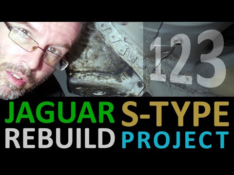 Видео: Восстановление Jaguar S-Type [123] Ремонт ржавчины (4) Слишком мало, слишком поздно