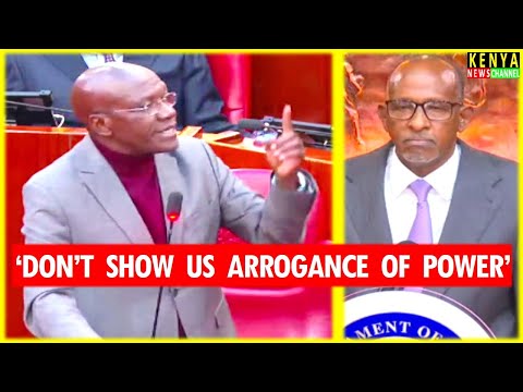 Видео: Послушайте, что БЕЗ ГЛУПОСТЕЙ Халвале сказал CS Дуале лицом к лицу в Сенате