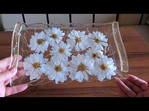 Видео: Ромашки в эпоксидной смоле