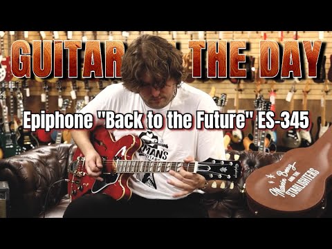 Видео: Epiphone "Back to the Future" ES-345 | Гитара дня