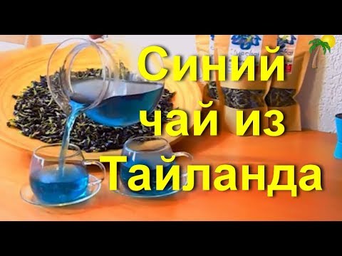 Видео: Синий чай из Тайланда: состав, как заваривать, польза