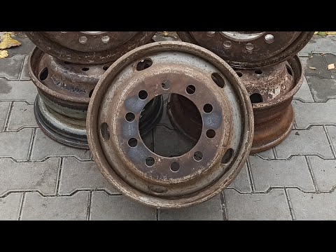 Видео: Диски 17.5 на прицеп 2 ПТС 4