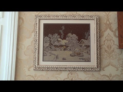 Видео: Мои вышитые картины в интерьере