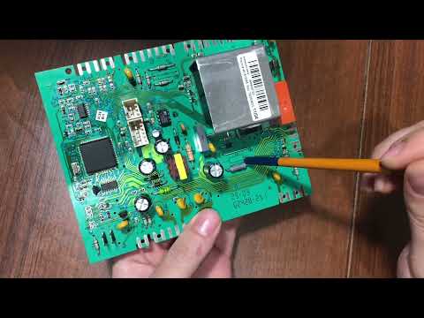 Видео: Ремонт платы управления стиральной машины.