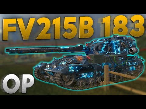 Видео: FV215B 183...слишком сильный