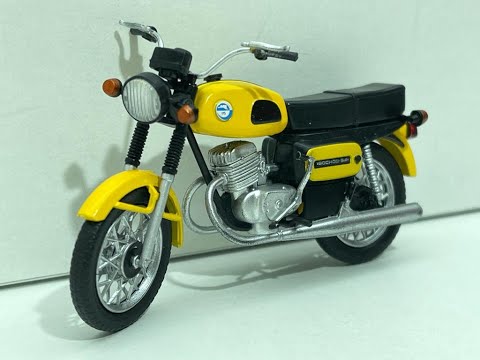 Видео: Восход-3М масштаб 1:24 Наши мотоциклы MODIMIO