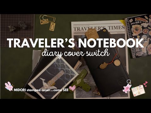 Видео: Записная книжка путешественника с марками Мидори | Мой дневник #plannercommunity
