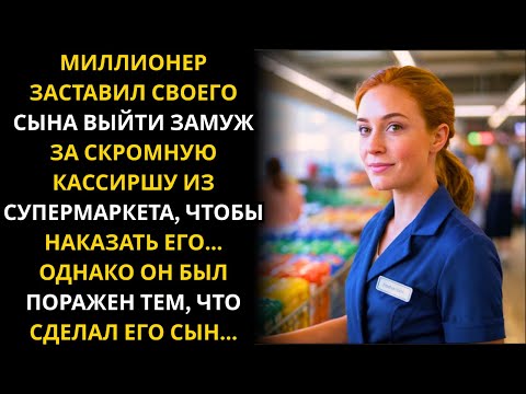 Видео: Миллионер заставил сына жениться на простой кассирше… но сын его потряс
