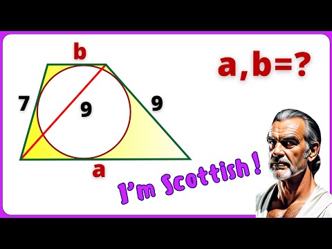 Видео: Найти основания трапеции. Теорема Стюарта. ШОТЛАНДСКИЙ СЛЕД!
