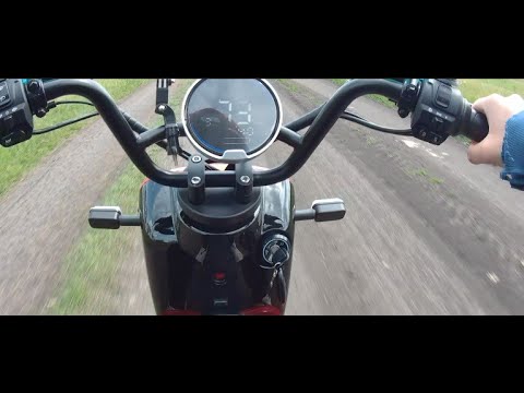 Видео: Максимальна швидкість електроскутера Crosser CR4 1200W 72V 20Ah