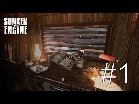 Видео: 🌊 Sunken Engine — Прохождение на русском #1 | Лавкрафтовский симулятор ремонта кораблей 🌊